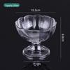 Transparent Acrylic Drop-proof Ice Cream Cup and Fruit Bowl for Hotels and Restaurants