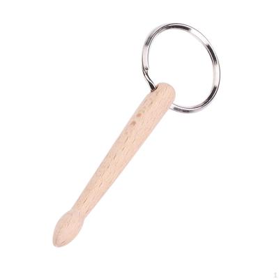 Compact Drumstick Keychain Attachment