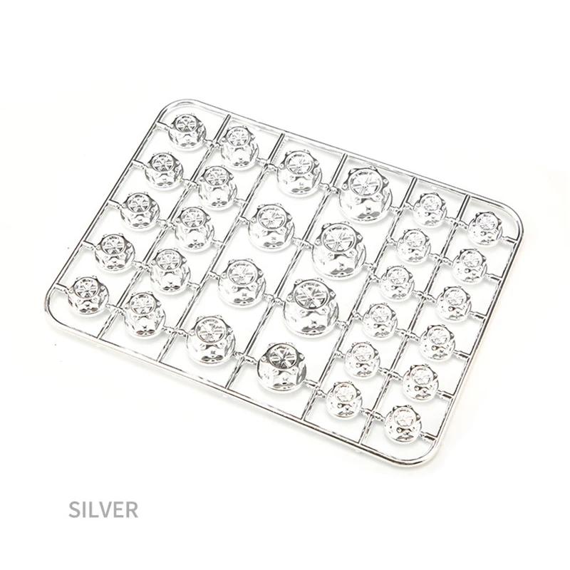 Motorcycle Modification Screw Cap Decoration for Motor Scooters Electric Car Colored Nut Cover Accessories 30pcs/set