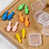 3pairs Soft Silicone Earplugs Waterproof Swimming Ear Plugs Noise Reduction Sleeping Ear Plugs Hearing Protection