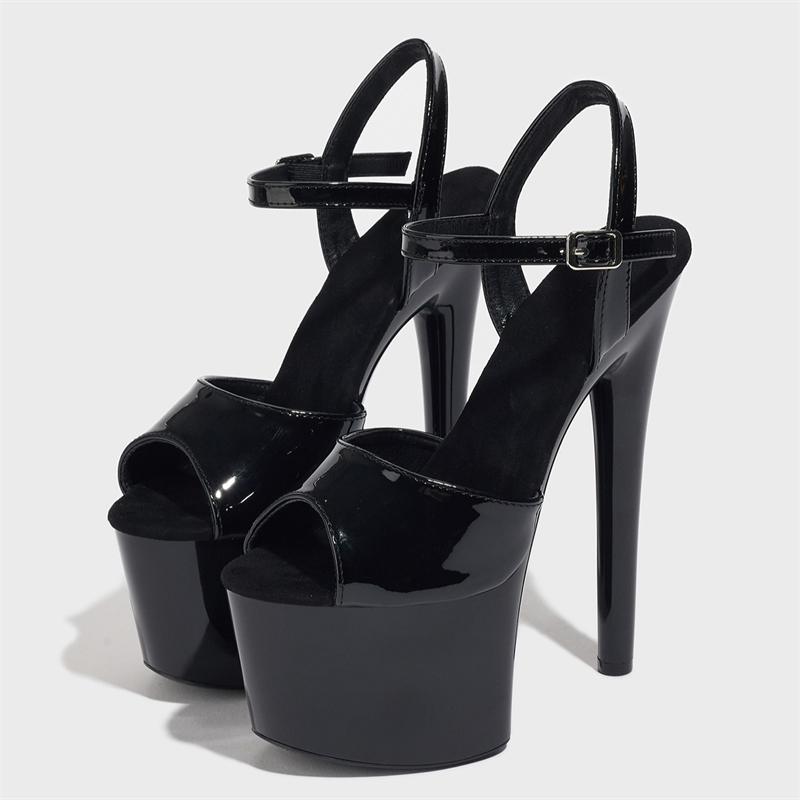 Fashion Eilyken Sexy Stiletto High Heels Nightclub Stripper Party Prom Women Sandals Street Style Platform Open Toe Female Shoes