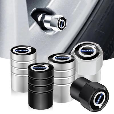 4/8ks Hliníkové krytky ventilků pneumatik pro automobilové kolo Pro XC90 V90 V60 XC60 V40 EC40 EX40 S80 S60 S90 C40 XC40 V70 XC70