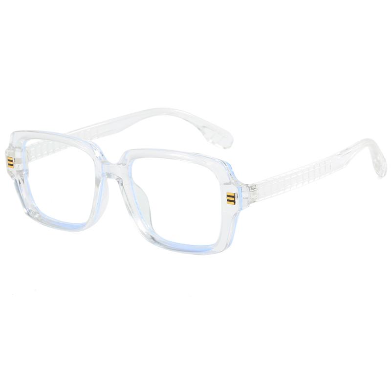 Blaulichtfilterbrille Vintage Quadratische Brille Damen Herren Retro Trend Brille Blaulichtblockierend Mann Dame Computerbrille