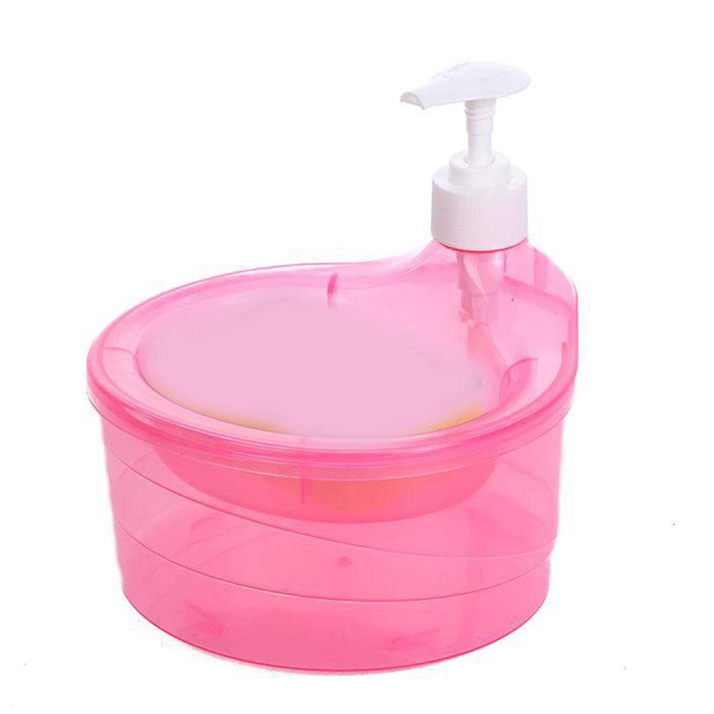 Cleaning Tools Dish Brush PE Material Soap Dispenser