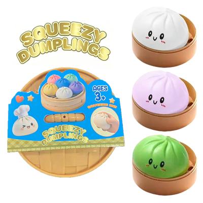 Simulace knedlíků Mačkací hračky Squishy Barevné Třpytivé Proti stresu Uvolnění stresu Pro děti Dospělé Hračka na uvolnění stresu