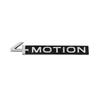 3D Metal Black 4 Motion  Letters Car Rear Trunk Emblem Badge Decal For VW Tayron Golf MK4 5 Tiguan 4motion Sticker Accessories zd0