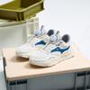 Anta Fashionable Versatile Simple Shock Absorbing Wear Resistant Low Top Kids Running Shoes Kids Sneaker White Blue A312418801-1