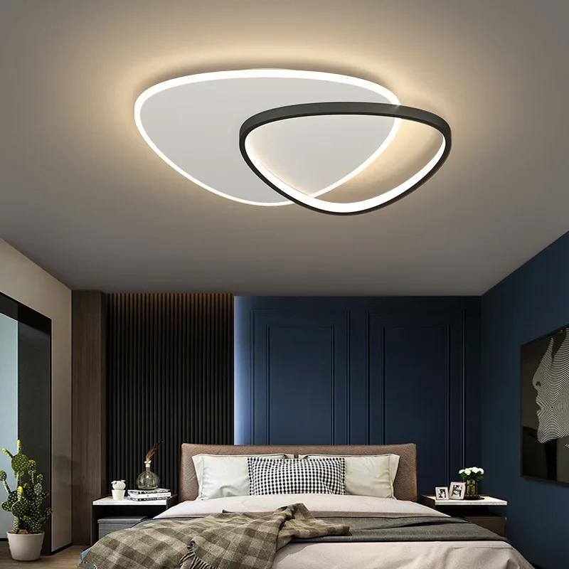 Ultra-thin Led Ceiling Lights Modern Simple Bedroom Lamp Home Art Study Lighting Kitchen Balcony Black/gold Ceiling Lamp Fixture