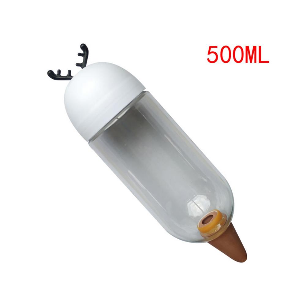 Plant Self-Watering Device 500ml Automatic Watering Transparent Plastic Plant Water Bulb Home Garden Drip Irrigation System Tool