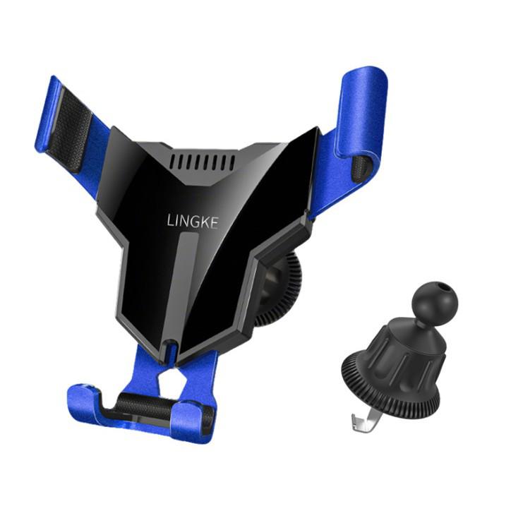 Universal Aluminum Alloy Car Vent Phone Holder - Stable, Anti-Shake Gravity Design