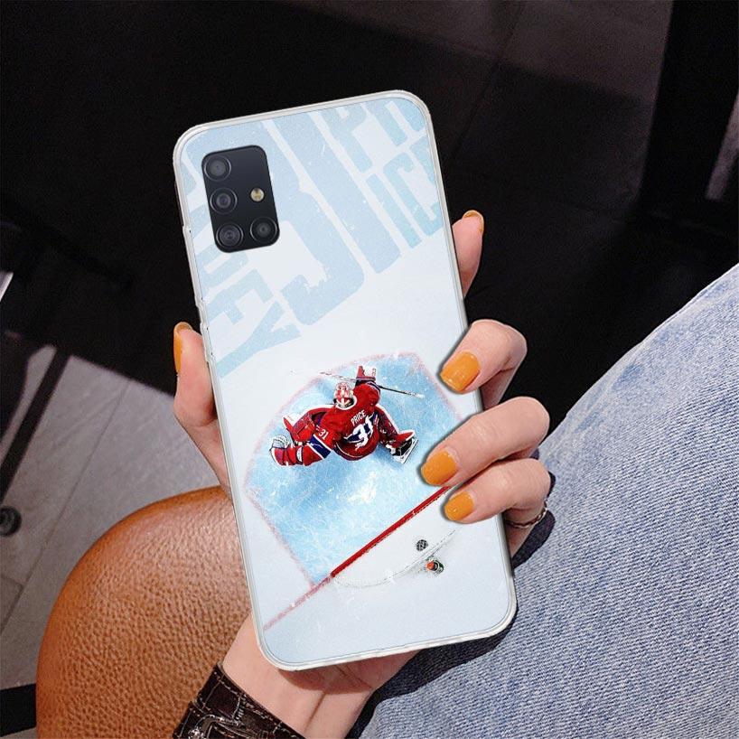 Ice Hockey Rink Sport Phone Case For Samsung Galaxy A52 A32 A22 A12 A51 A31 A50S A30S A20S A10S Note 20 Ultra 10 Plus S10 A72 A7