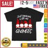 Funny Elves Christmas Gnomies Matching Family Pajama Costume T Shirt Men Women