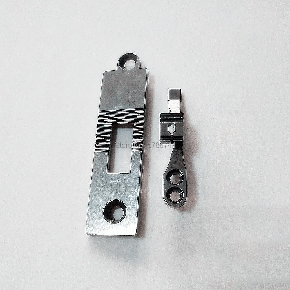91-026746-04C 91-026745-04C Needle plate & feed dog for PFAFF 145 1245 MA1245 TW1-1245 CSU-1245 PFAFF sewing mahcine parts светло-серый