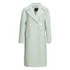 Women's Lapel Mid-Length Wool Blend Coat