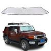 Car Sunshade for Toyota FJ Cruiser UV Windshield Car Front Light Heat UV Compact Interior Design Wire (2007-2021), Protection, Sunshade, Shade,