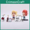 Entzückende 9 Stile Q-Version Punk Rock Figur Puppe Schlagzeuger Spielzeugmodell PVC Sammlerstück