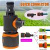 1Pcs Garden Hose Adapter Shut-Off Valve Quick Connect 1/2 Inch 3/8 Inch 1/4 Inch And 3/4 Inch Plastic Watering Pipe Adapter