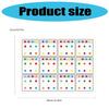 6 Pcs Childrens Attention Development Activity Cards Learning Tool For Color Recognition And Shape Cognition