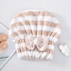 1ks Roztomilá mašle s proužkem Čepice do vlasů Kouzelná sprchová čepice z mikrovlákna Ručník Čepice do koupele Čepice na suché vlasy Rychleschnoucí Soft pro Lady Turban Head