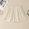 ZANZEA Women Casual Elastic Waist Loose Summer Shorts