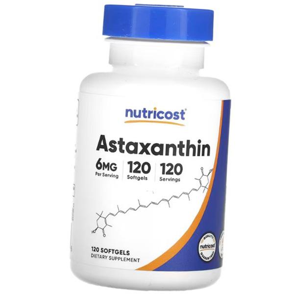 

Astaxanthin in capsules, Astaxanthin 6, Nutricost 120 softgels (70647018) 120softgels