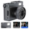 Retro 1080P HD Camera with Flash & LCD Screen Portable Digital Camera Video Recording Cam Vintage Mini Camera Video Recorder