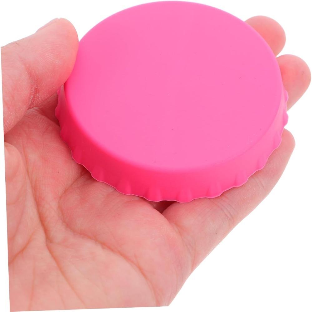 6 pack Silicone Jar Lids Covers and Protective Plugs for Standard Soda Cans Washable and Reusable for Soda Beer and Beverages