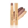 Wirwody Stick Lidschatten, 3-Farben-Verlauf, Natürliche Farbabgabe, Perlmutt & Matte Textur, Tragbar, #02 Perlmutt