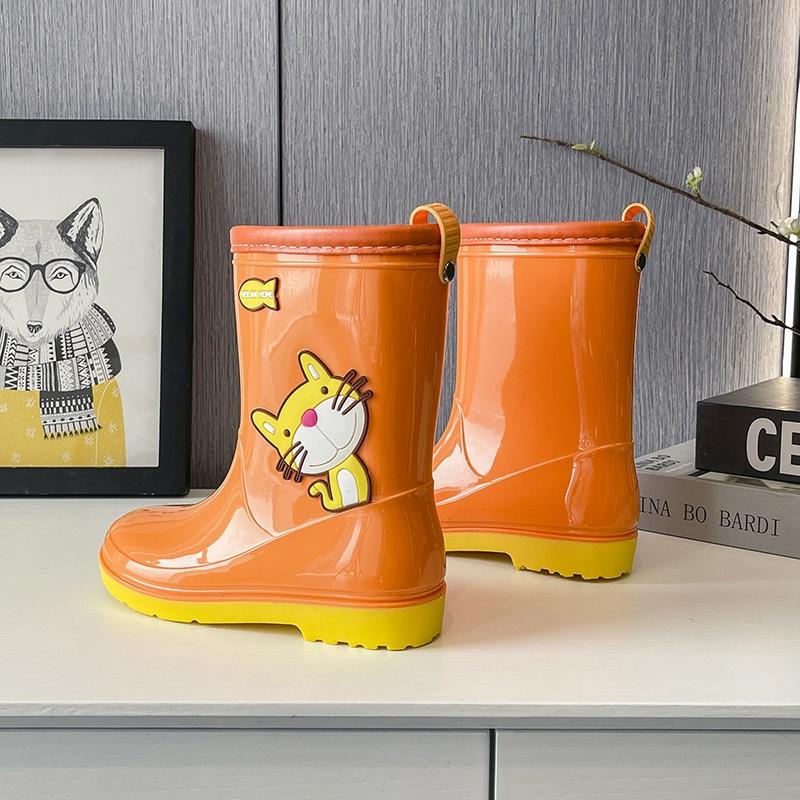 Kleinkind Kinder Regenstiefel Wasserdicht Gummi Regenschuhe