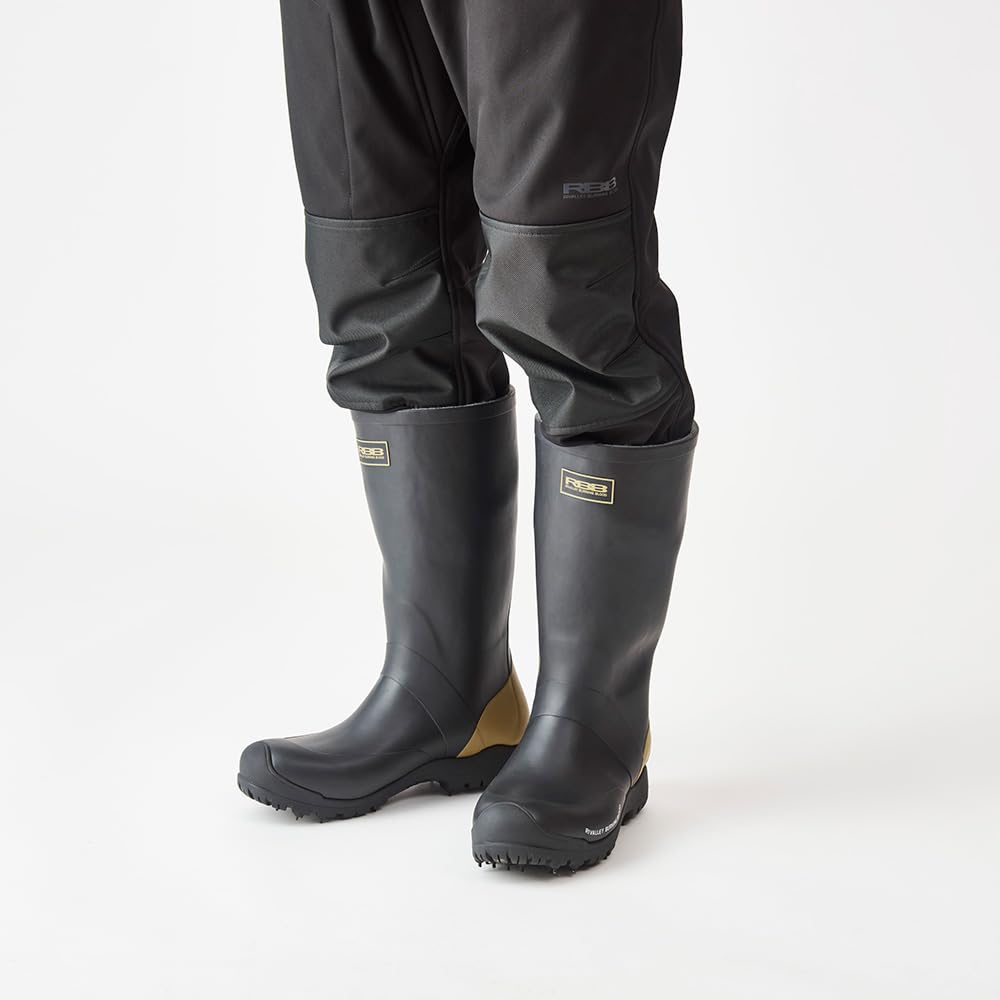 RBB Winter Spike Size 7743 Boots, 3L, Black,