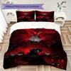 Persona Pattern Bedding uilt Set uilt Cover Pillowcase Home Decoration Birthday Gift (1 * duvet cover + 2 * pillowcase without core)106