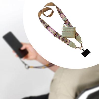 Handy-Umhängeband, verstellbar, zum Umhängen, für Wandern, Radfahren, Damen