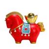 Year Of Horse Resins Sculpture New Year Decorative Figurine Symbolizing Fortunes Prosperity For Gifting Or Shelf Table