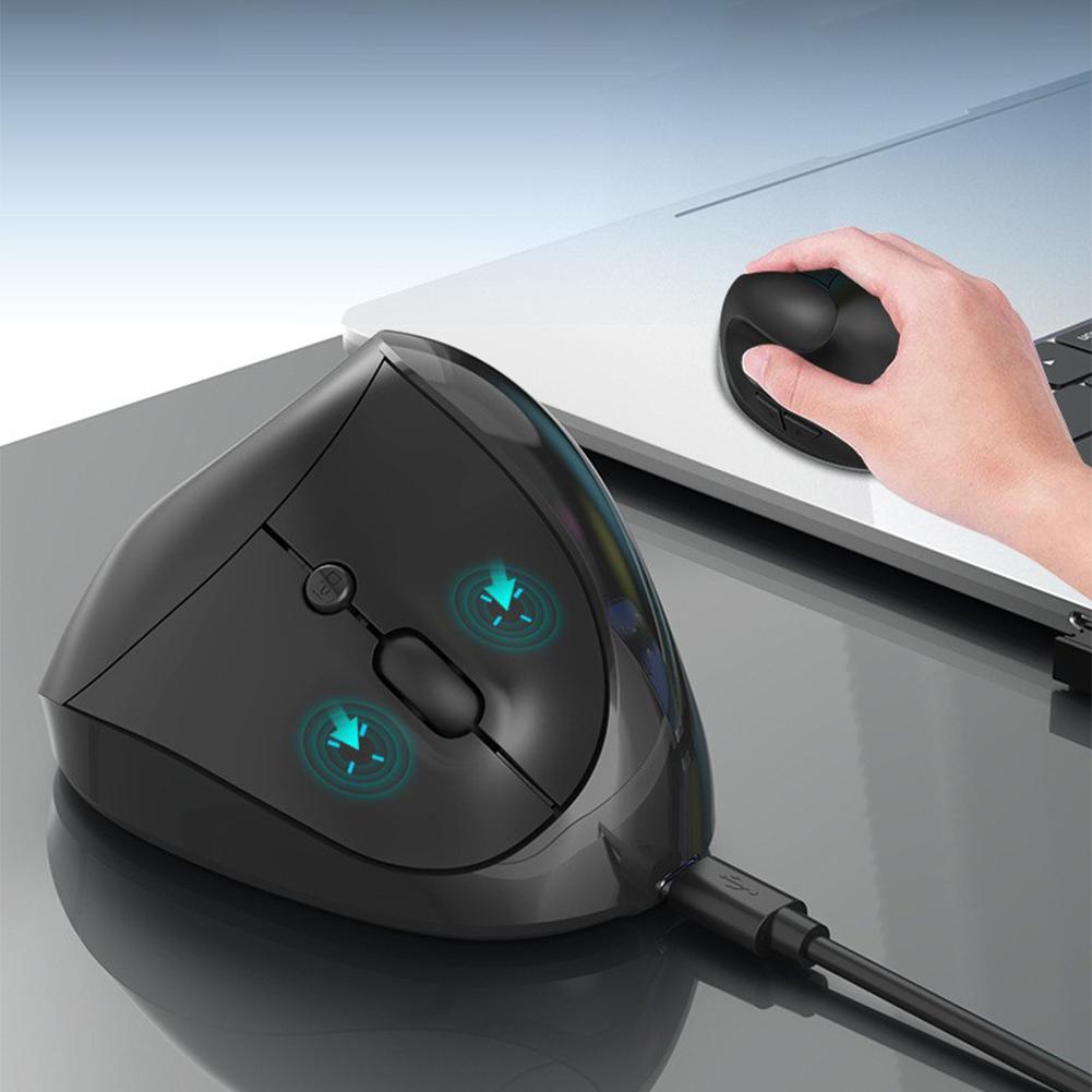 2.4G Vertical Wireless Mouse 2400 DPI Wireless Vertical Ergonomic Optical Mouse 6 Buttons Laptops Computer PC Mice for Laptop PC