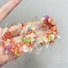 Silver Needle Dopamine Plush Earrings for Women - Elegant Fairy Niche Style.