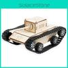 Educational Wooden Diy Remote Control Tank Kit For Kids 4-14 Years Old