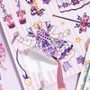12/18/20pcs Cute Dress-Up Stickers Cartoon Waterproof Stickers Girls' Sticker Book Funny DIY Decorations Party Gift