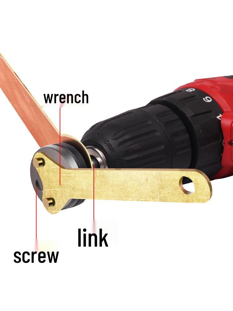 Angle Grinder Adapter Kit for Electric Drills: Saw Blade, Cutting Disc & Polishing Accessories