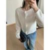 Spring sweet versatile and thin gentle thin knitted cardigan single-breasted soft waxy sweater jacket women