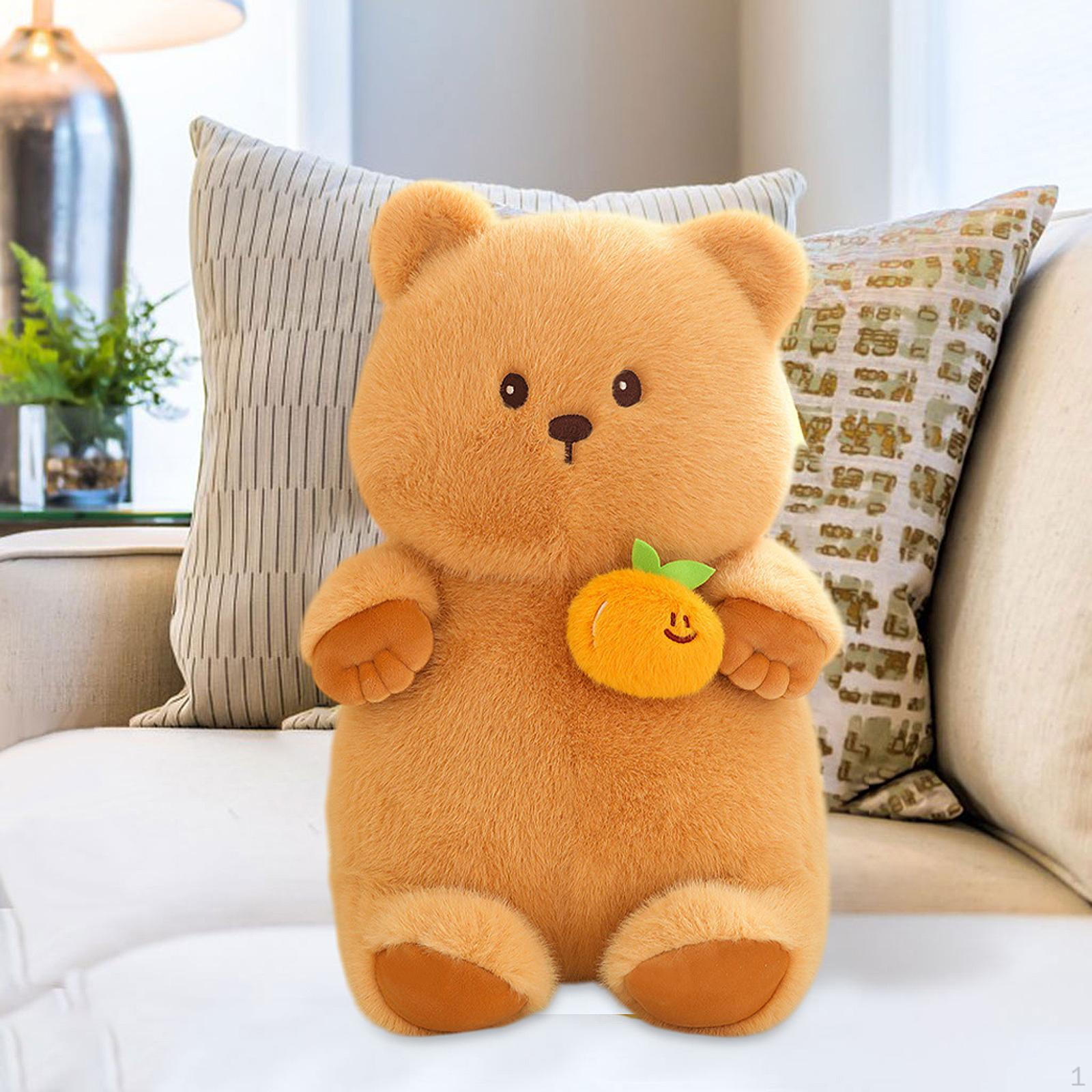 

Мягкая игрушка «Медведь», мягкая игрушка, коллекционный предмет для домашнего декора, кукла для всех возрастов Orange