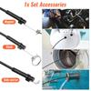 8mm 4,3 Zoll Bildschirm Industrie Endoskop Kamera Hd1080P Monitor Auto Inspektion Borescope Objektiv 8 LEDs Wasserdichtes USB-Kabel