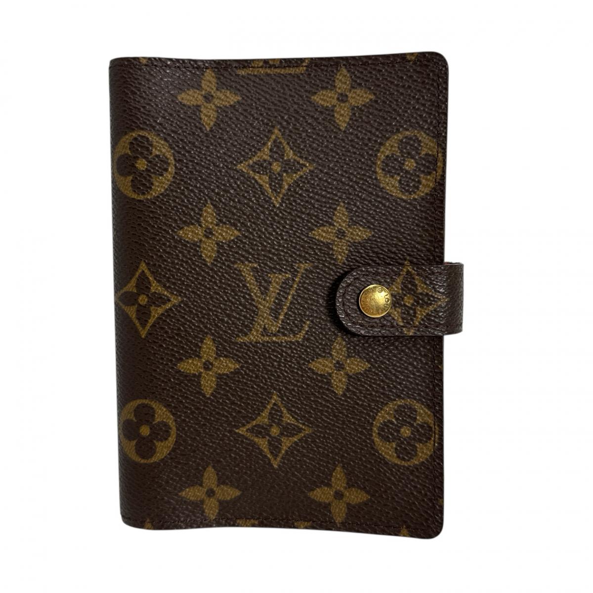 

LOUIS VUITTON Monogram Agenda PM Обложка для блокнота Холст Monogram Коричневый R20005 Б/у