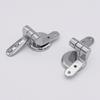 Bathroom Toilet Seats Hinge Replacement Zincs Alloy Tightening Toilet Lid Hinge Flush Toilet Cover Mounting Connector