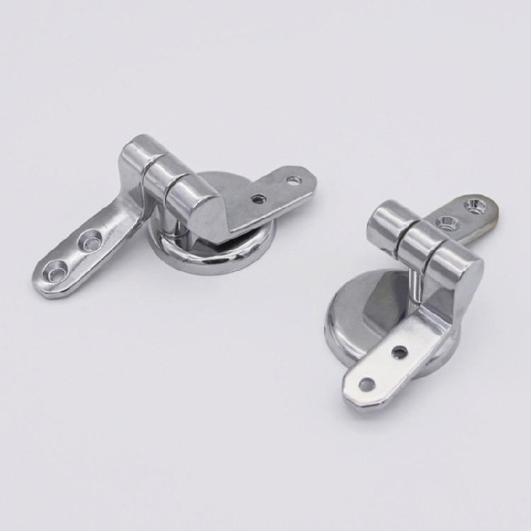 Bathroom Toilet Seats Hinge Replacement Zincs Alloy Tightening Toilet Lid Hinge Flush Toilet Cover Mounting Connector