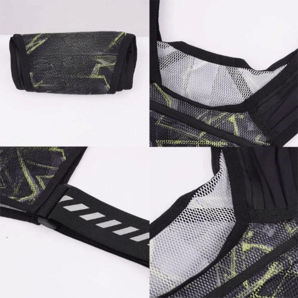 Universal Fit Reflective Running Backpack Mesh Breathable Sport Running Vest Sport Activities