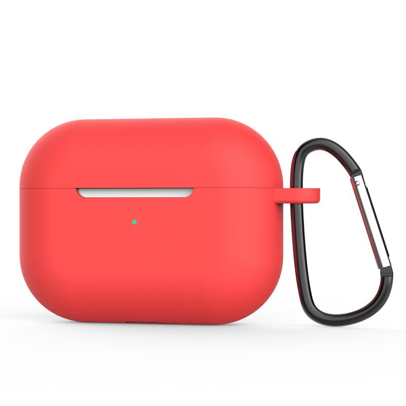 Soft Silicone Case for Apple Airpods Pro Wireless Headset Case for AirPods Pro Charging Box Solid Color Fashion Earphones Case
