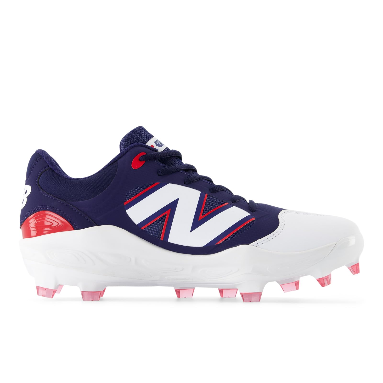 

New Balance 3000v7 PL3000 Baseball Plastic and H7 Size 2E Cleats, Sole, Men s Women s, (Navy), 23.0 cm,