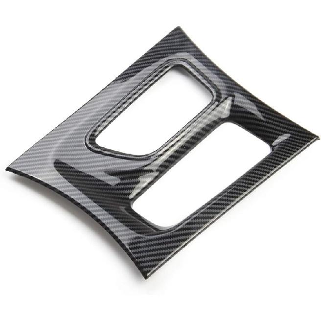 Car Steering Wheel Cover Trim Interior Decoration Accessories Carbon Fiber Look for Dodge Challenger Charger GT RT Hellcat Daytona 2015-2021