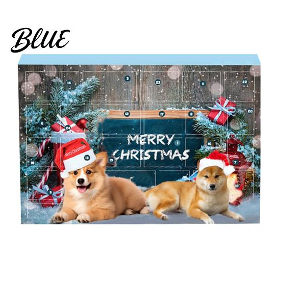 Interactive Pet Toys Toy Advent Calendar 24-Day Christmas Countdown Cat or Dog Set for Pets Safe