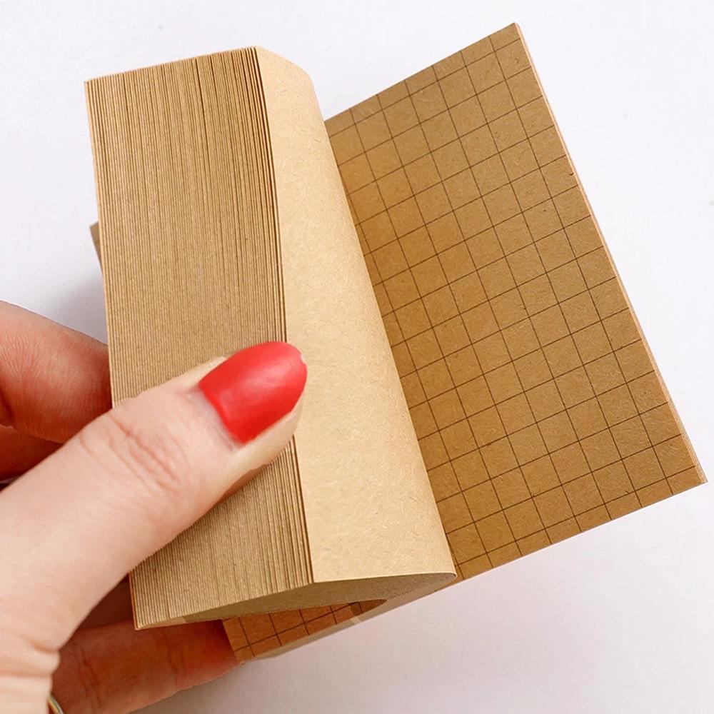 Supplies Memo Sheets Kraft Paper Note Paper To Do List Memo Pad Memo Sticky Notepad Sticky Notes